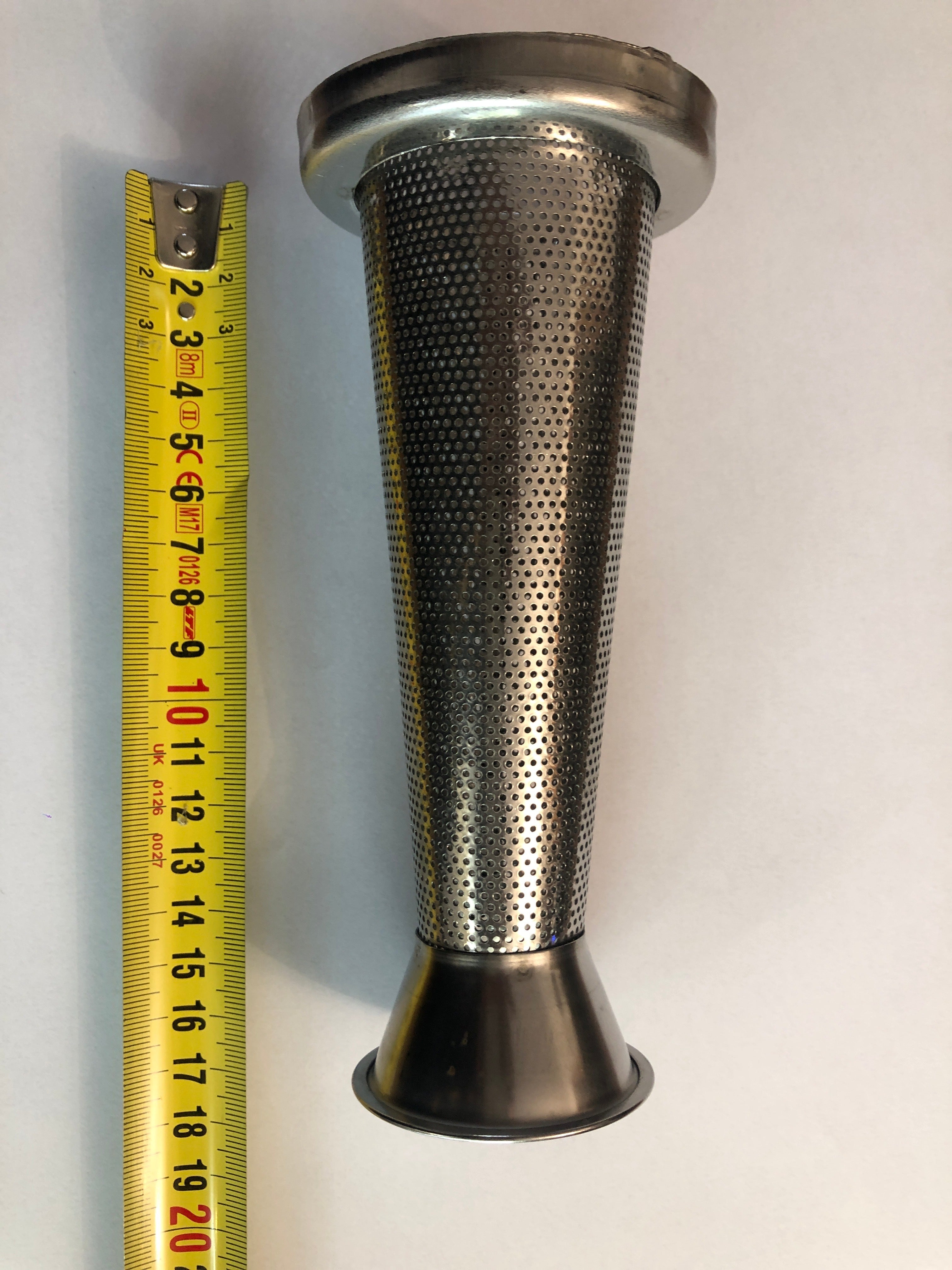 Cono Filtro Inox per Passapomodoro Reber N.3 – Fori Piccoli 1,1 mm REBER