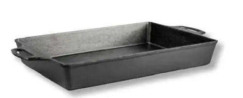 Topf 22,86 x 33,02 cm Lodge & gewürzt