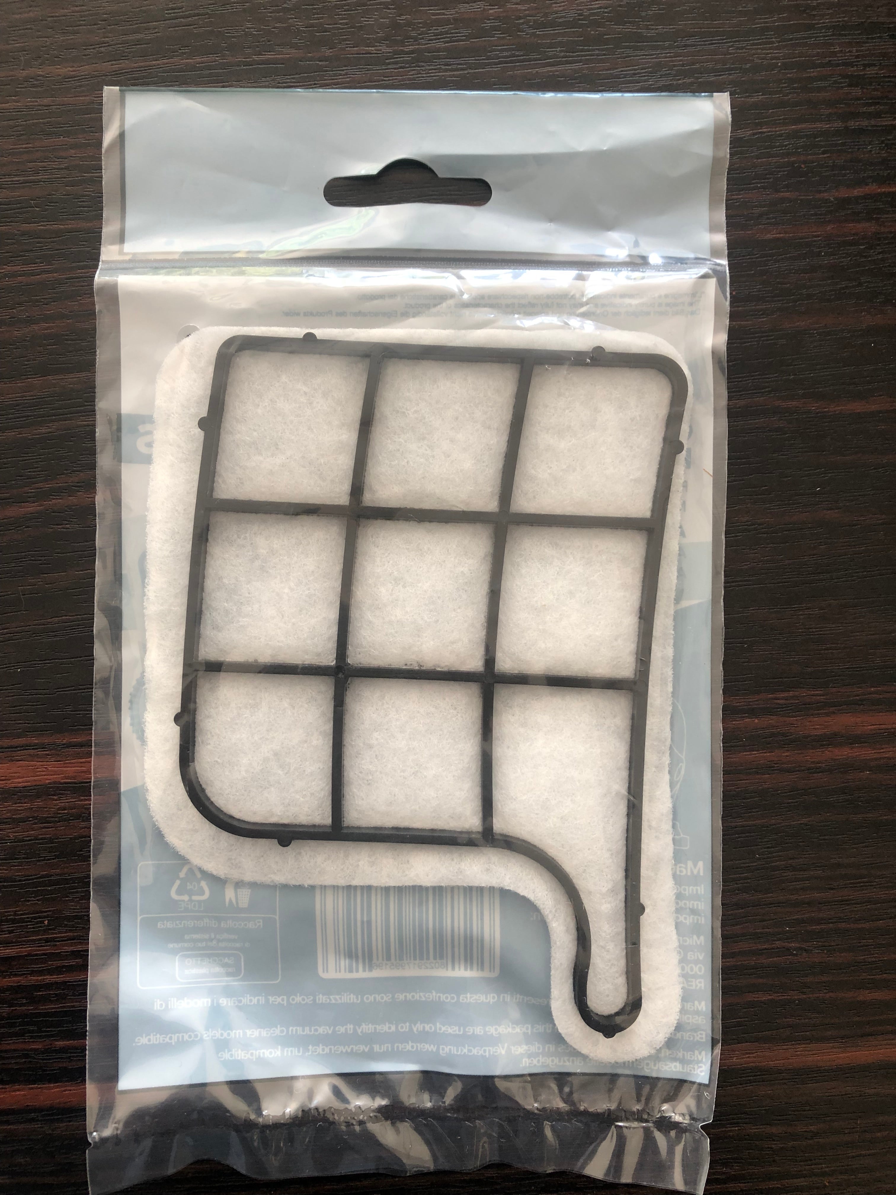 Griglia protezione motore per Folletto VK135,VK136 MICROMIC