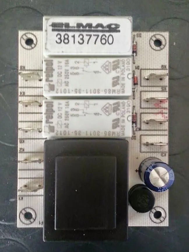 Scheda piccola alimentazione 220v 2 Relé 12v BIEFFE