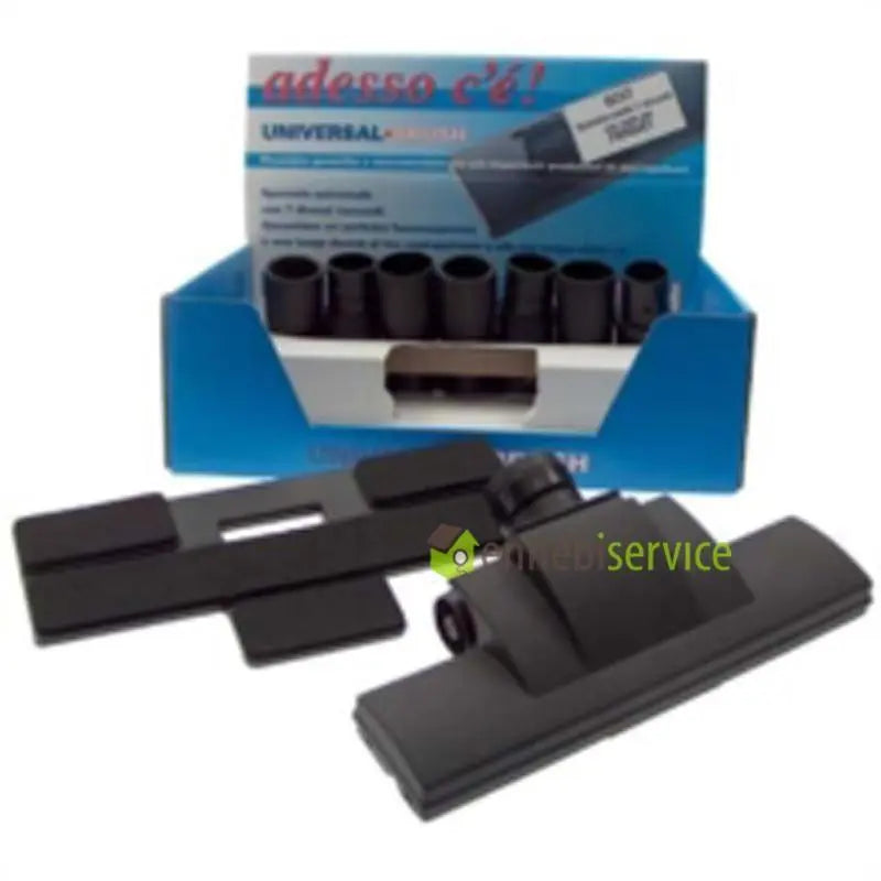 spazzola con ruote e base in feltro con 7 raccordi MICROMIC