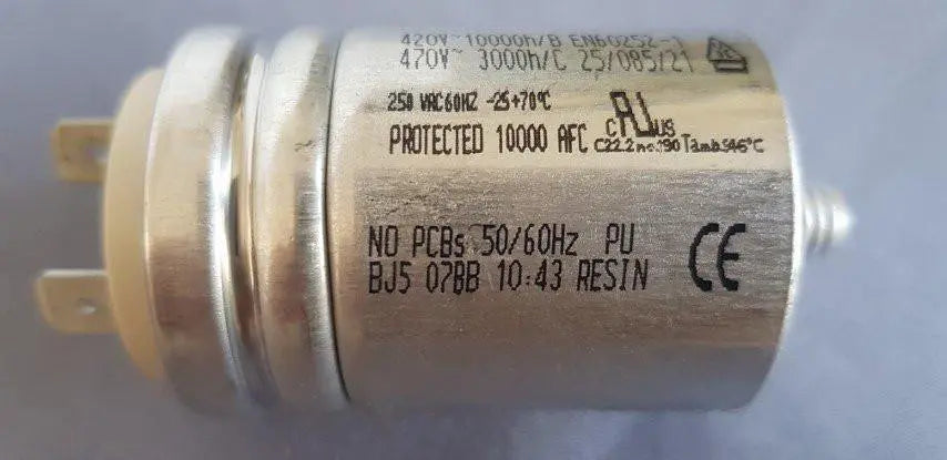 Condensatore MF 8 CL P2 35x48 per motore affettatrice RGV RGV