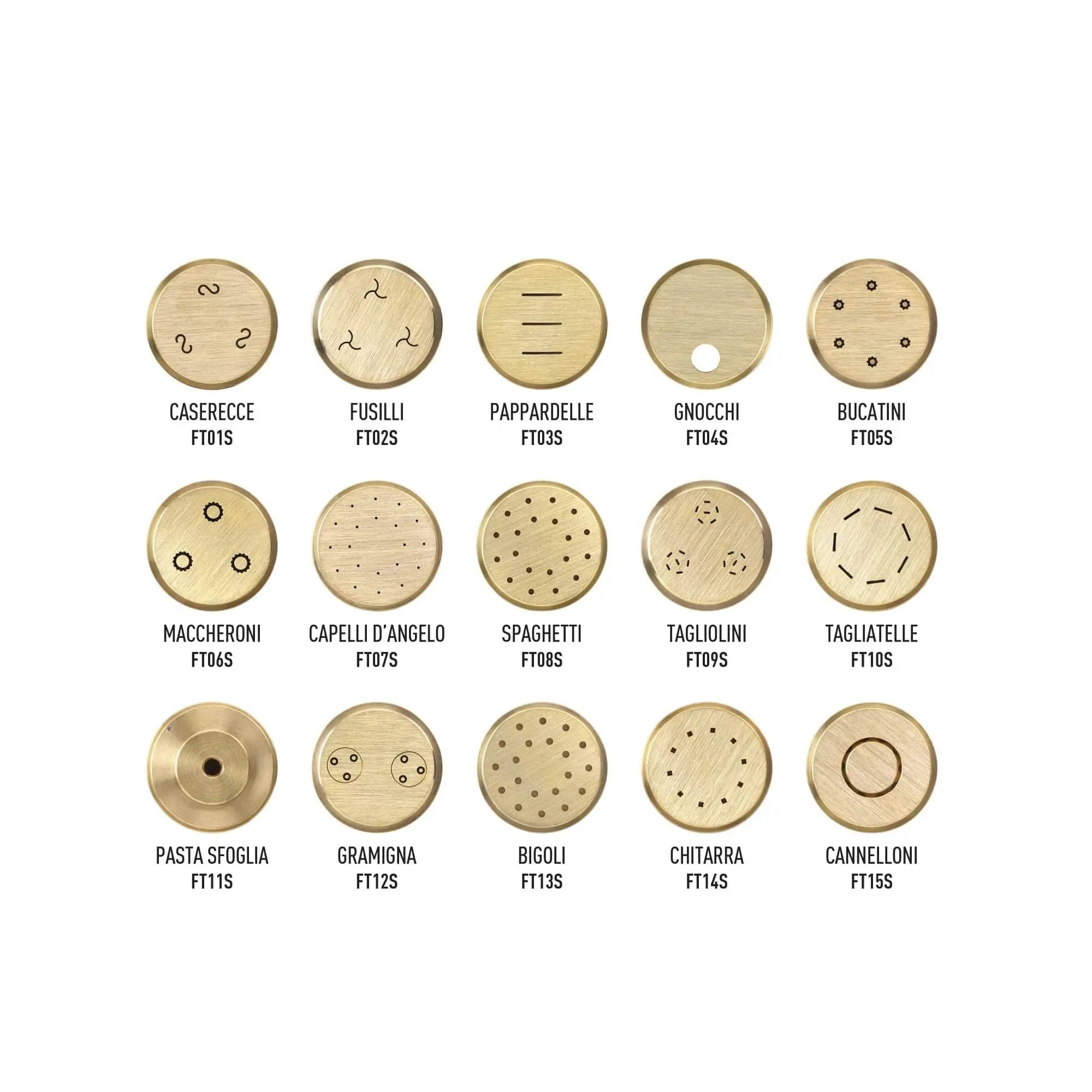 Trafila FUSILLI per Macchina per la pasta con taglia pasta mini Fama FAMA