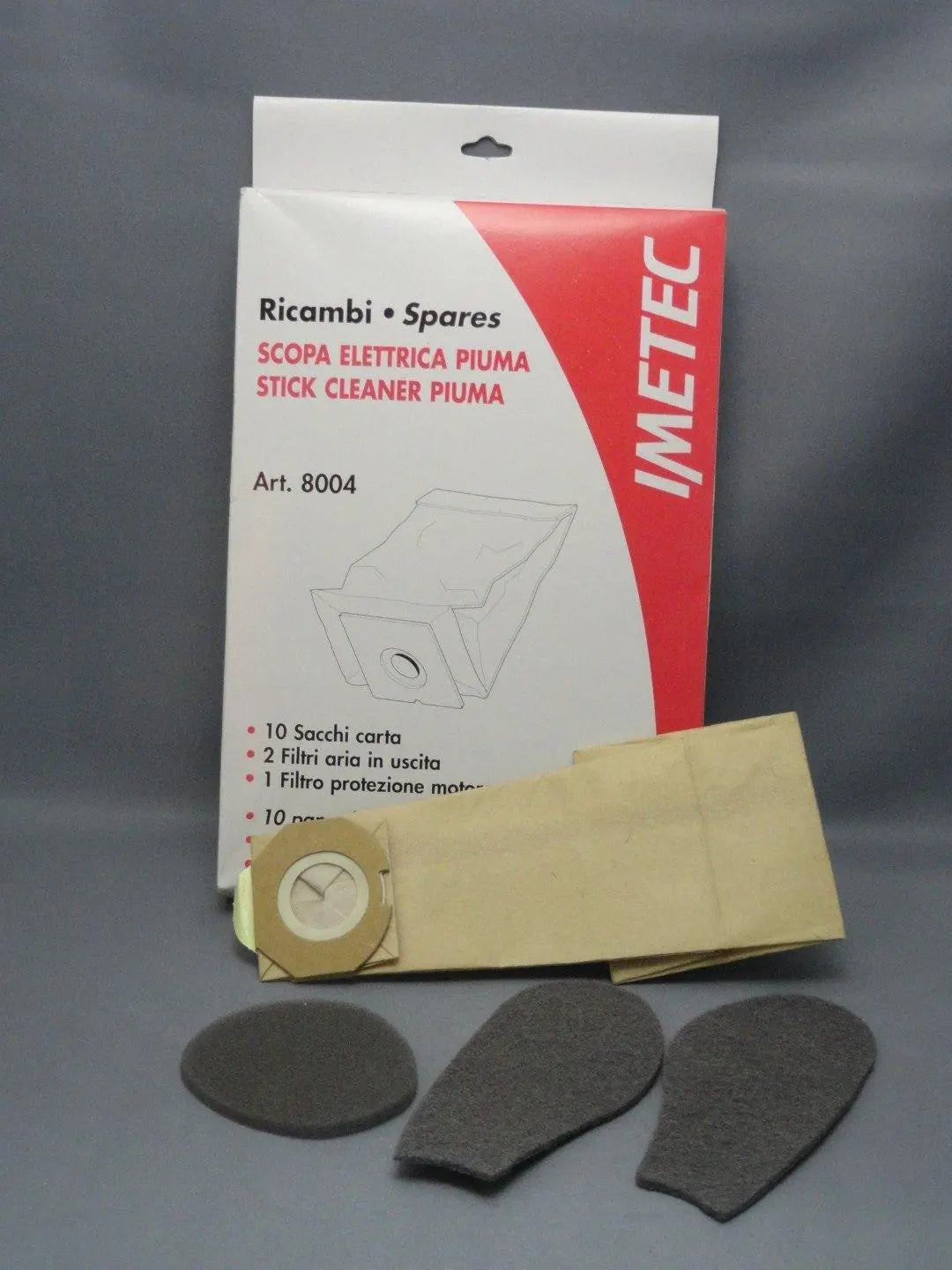 sacchi per imetec 8004 originali piuma IMETEC