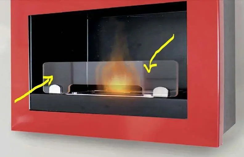 vetro anteriore per biocamino treviso TECNOAIRSYSTEM