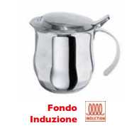 Bricco caffè con fondo sandwich 1 Tazza Mod. Isabel 18/10 Omra OMRA