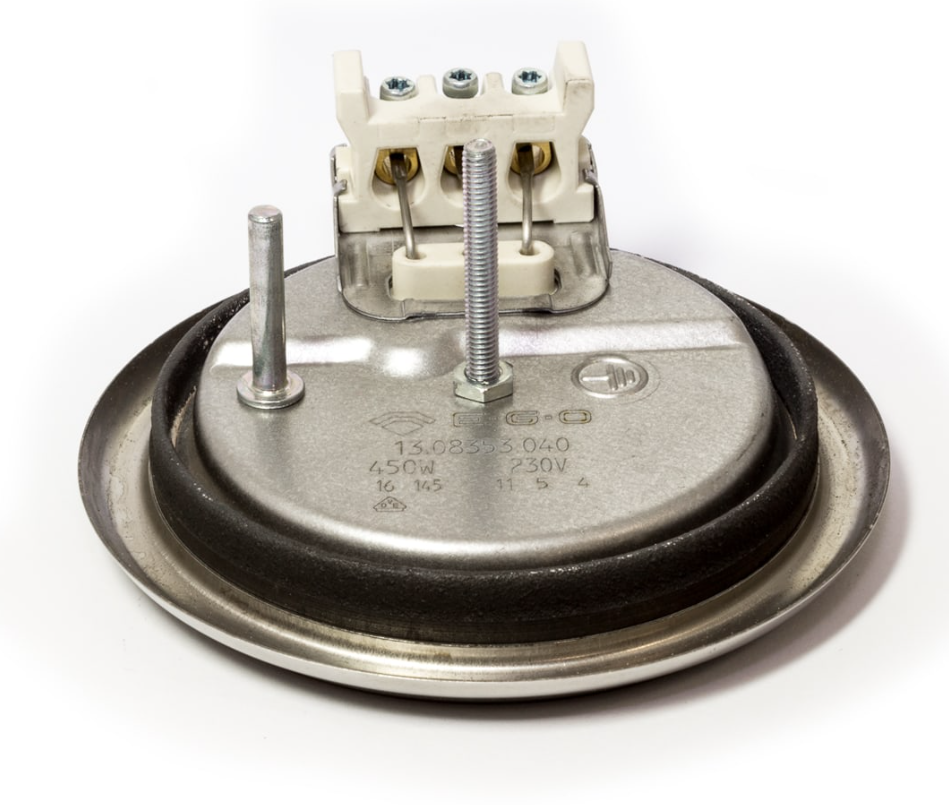 Piastra Elettrica Universale EGO Ø85mm 450W - Codice 13.08353.040 EGO