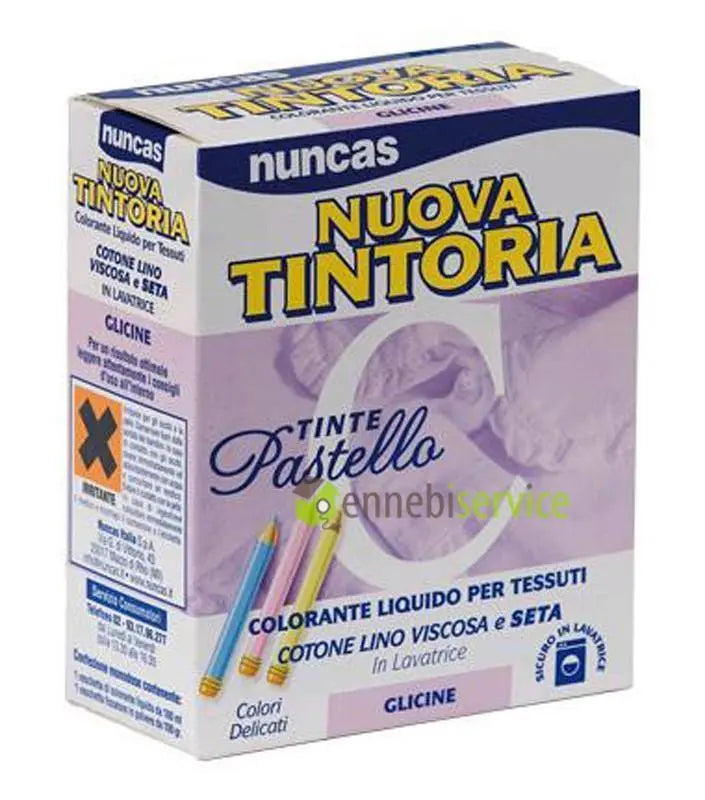 tintoria cotone rosa pastello 100 ml colorante liquido + 100 g fissatore polvere NUNCAS