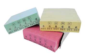 Carta numerata per marcatura giornaliera Rosso Prima Prima