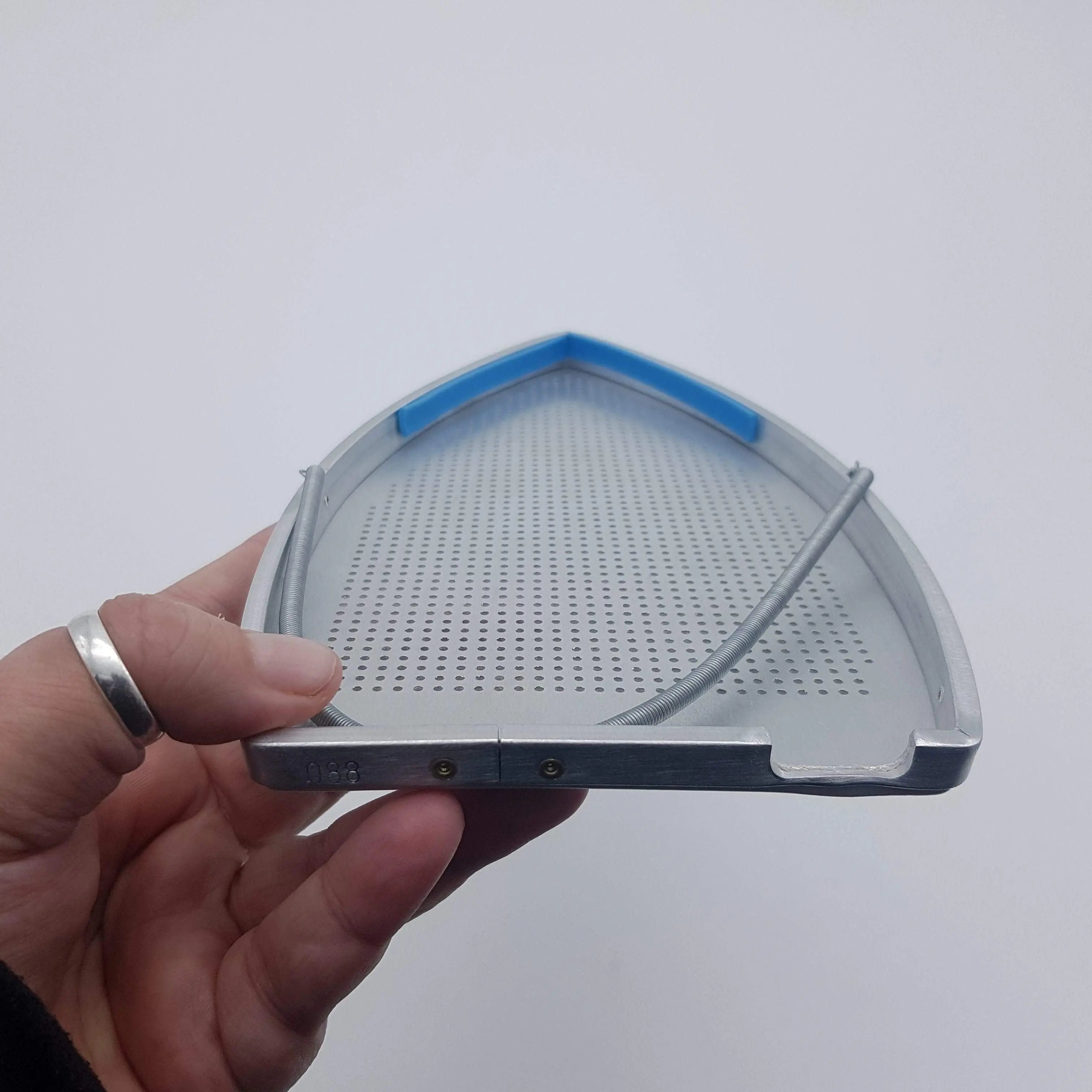 Soletta teflon corazzato per ferro professionale grande FP1 Bieffe BIEFFE